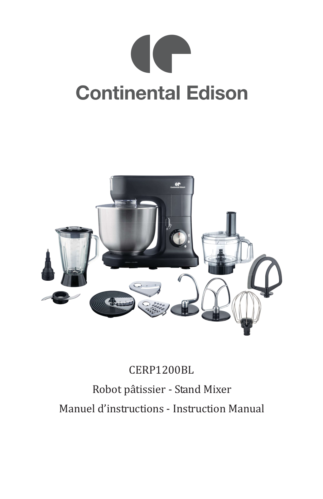 Continental edison RP1200 User Manual