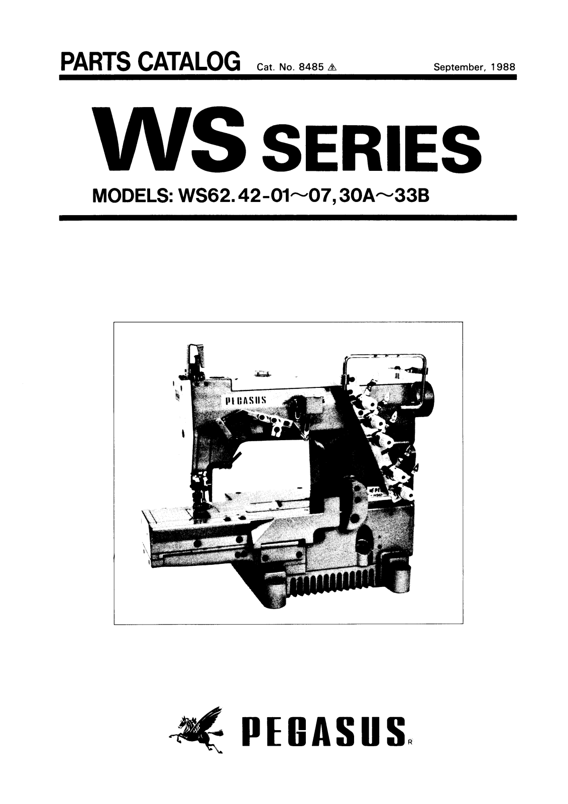 Pegasus WS Parts List