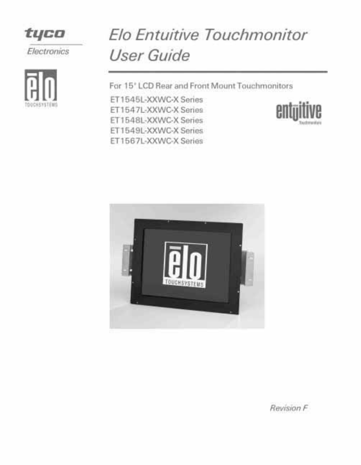 Elo TouchSystems LCD User Manual