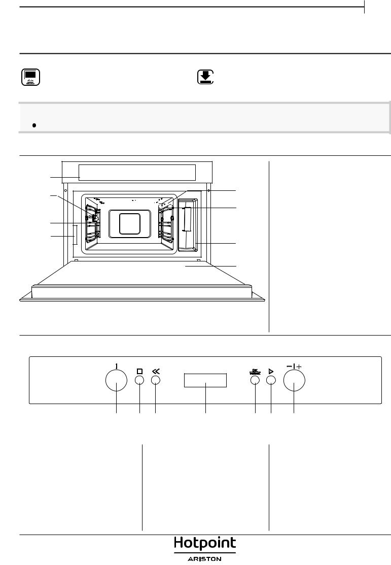 HOTPOINT/ARISTON MS 767 IX HA Daily Reference Guide