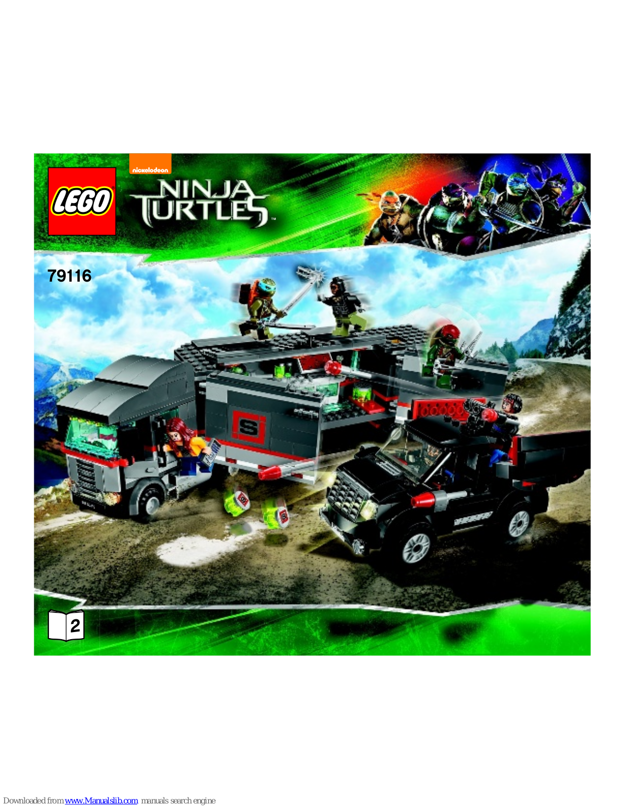 LEGO NINJA TURTLES 79116 Instructions Manual