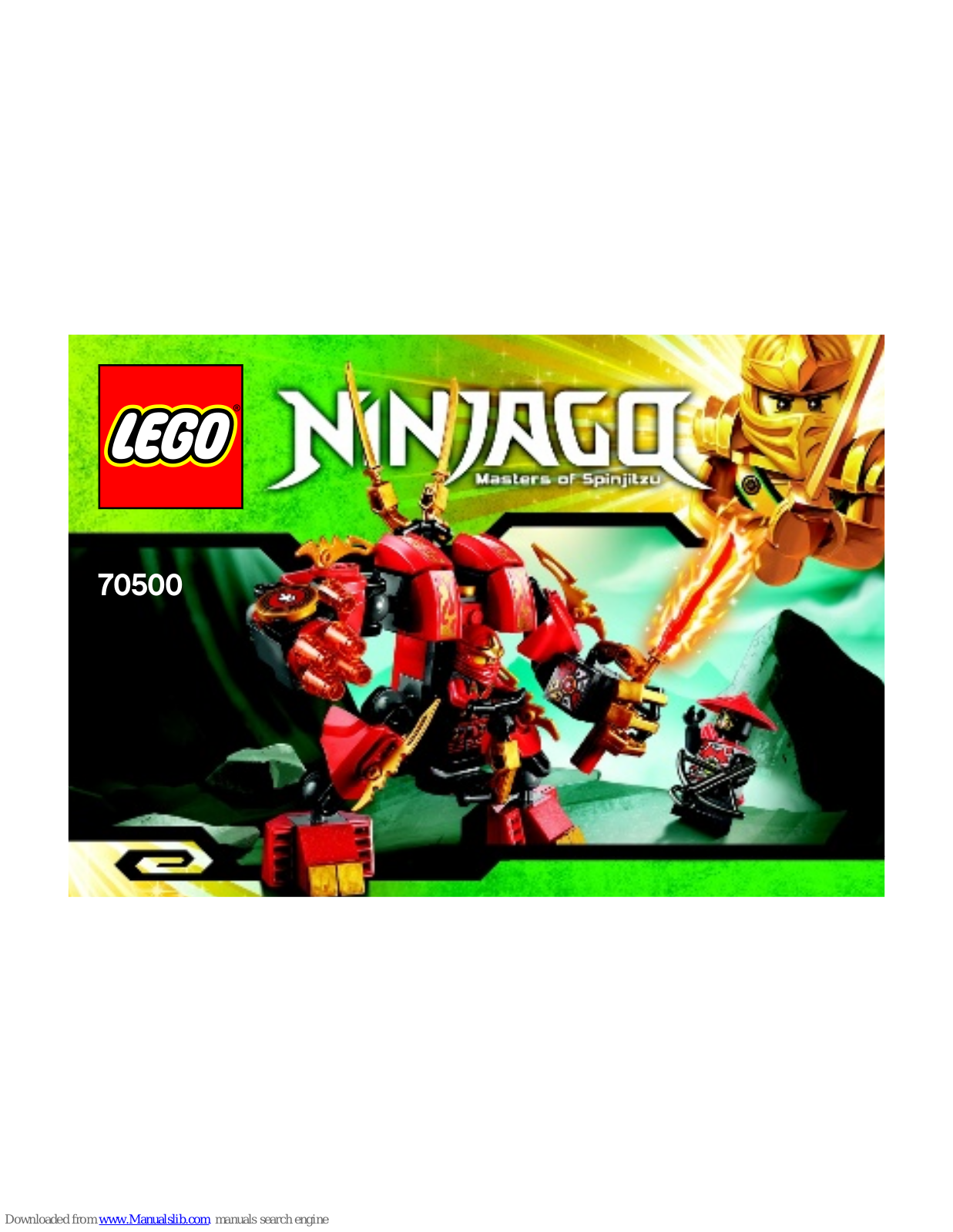 LEGO 70500 NINJAGQ Assembly Manual