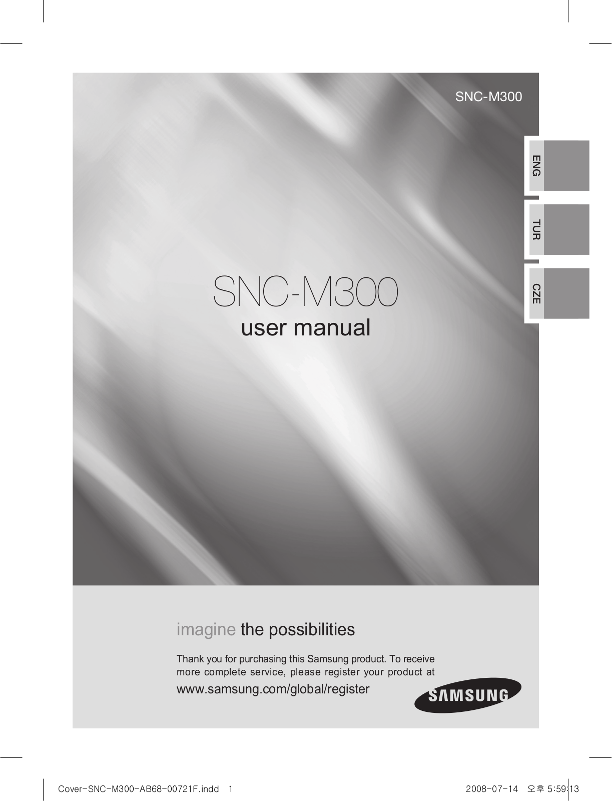 Samsung SNC-M300 User Manual