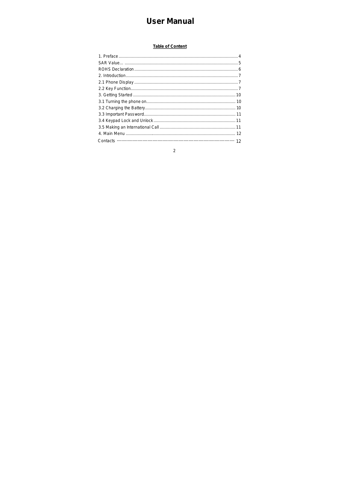 Dynamics PIXCELL3310 User Manual