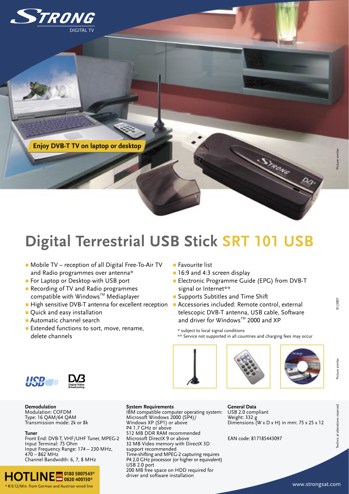 Strong SRT 101 USB BROCHURE