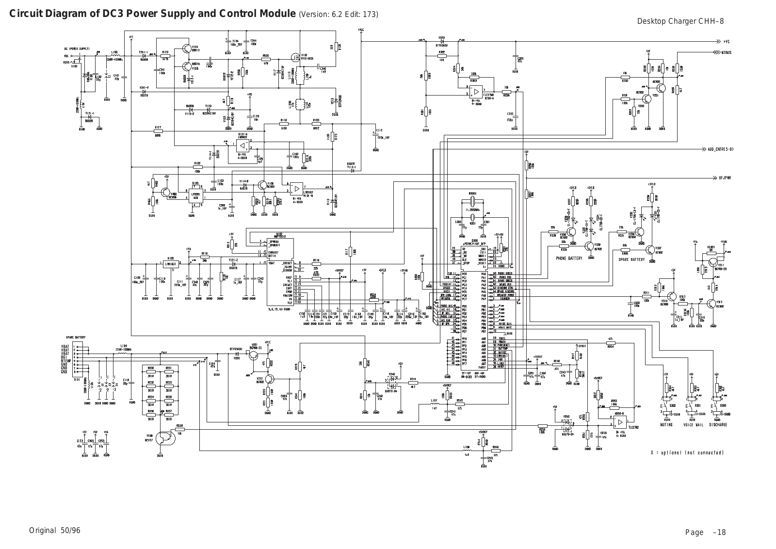 Nokia 2110 Circuit Diagram of  Module DC 3 a3