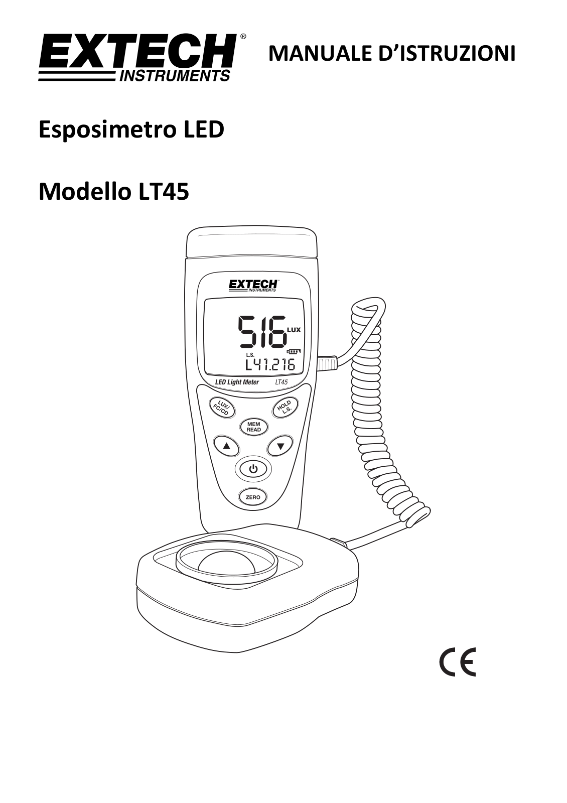 Extech LT45 User guide