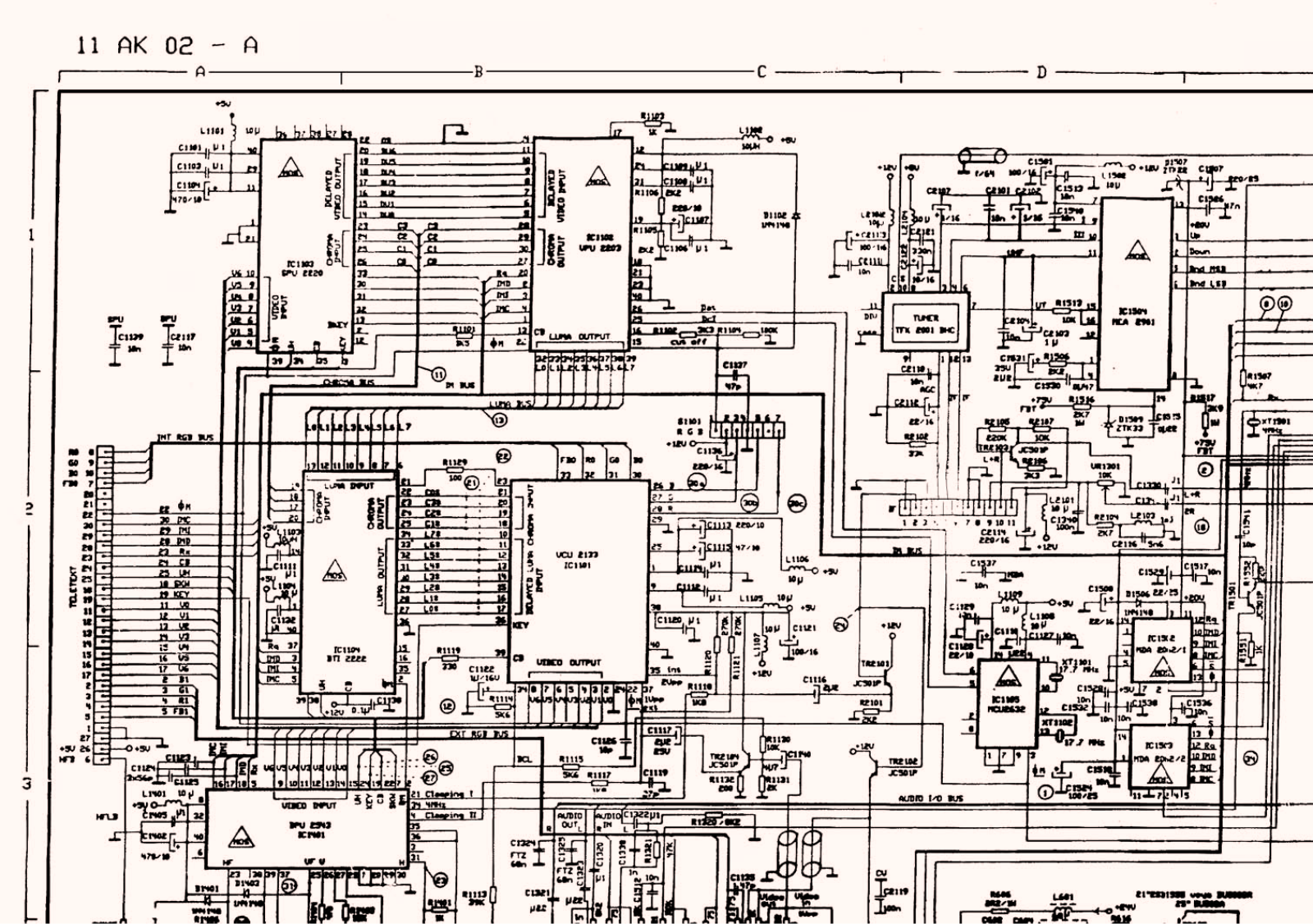 Vestel 5530, 6330 Schematic