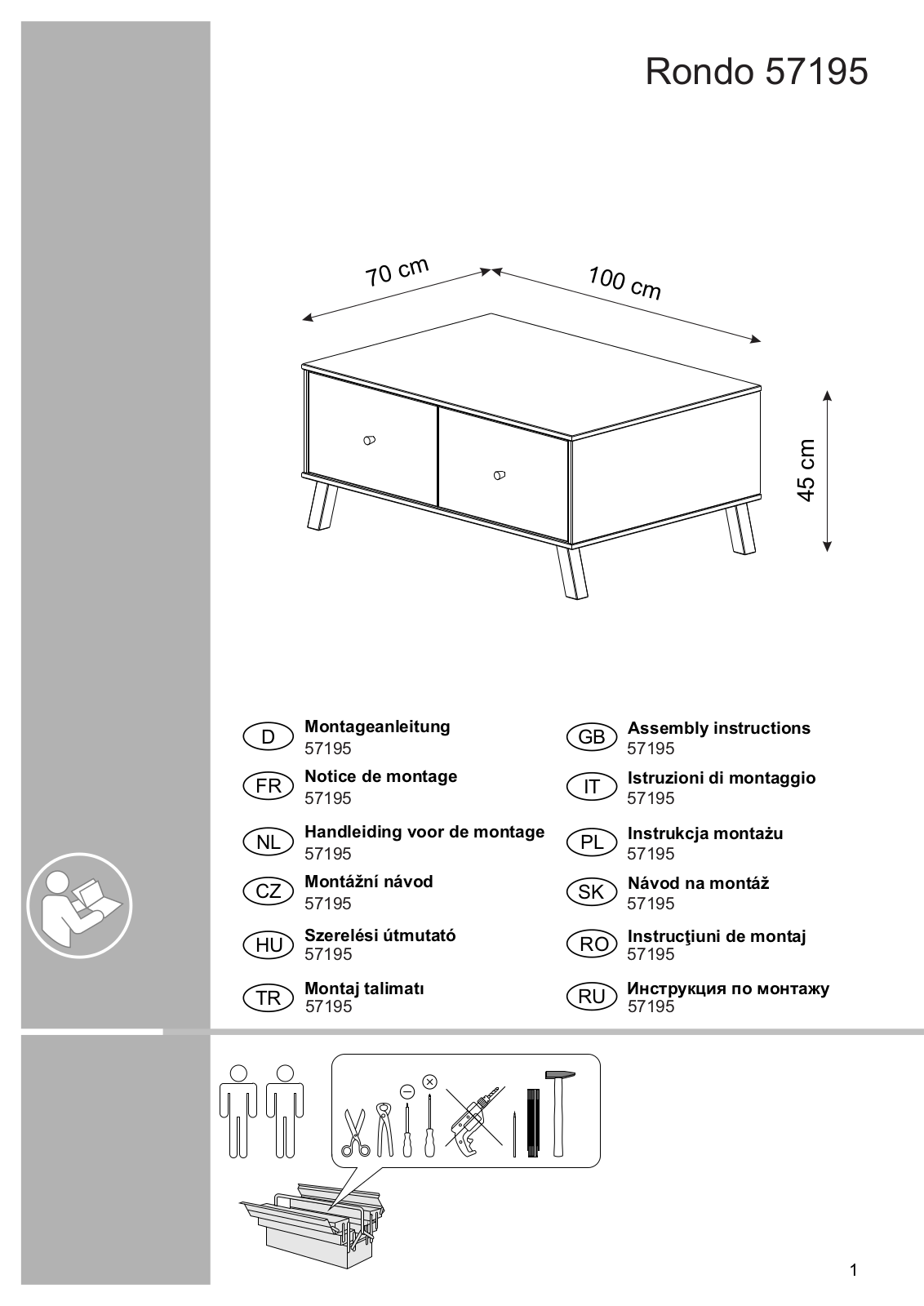 Home affaire Rondo Assembly instructions