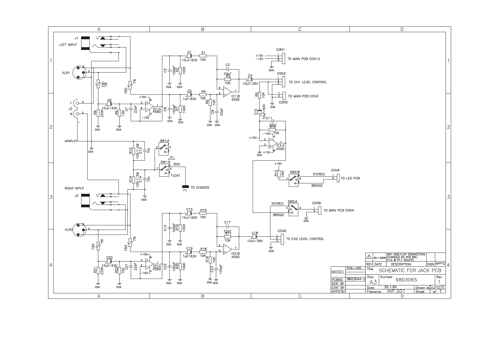 Stageline sta160 schematic