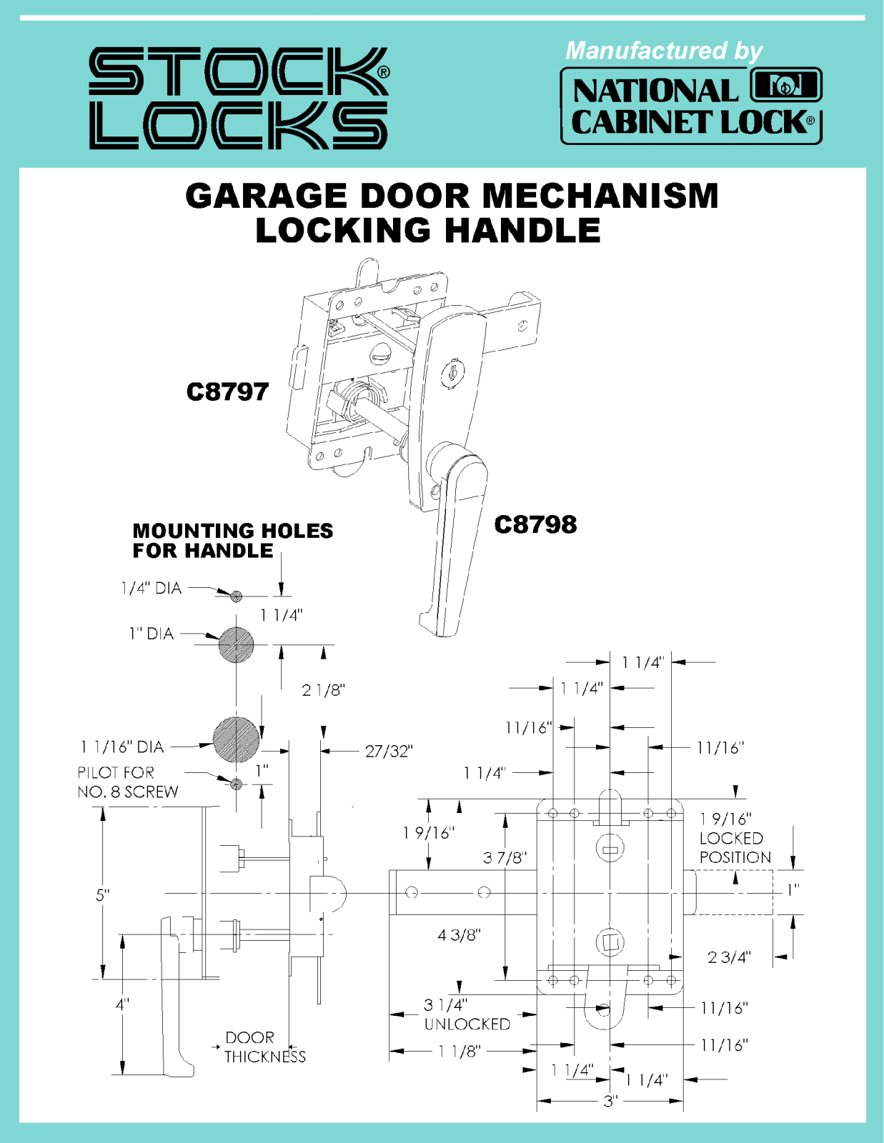 Compx C8797, C8798 User Manual