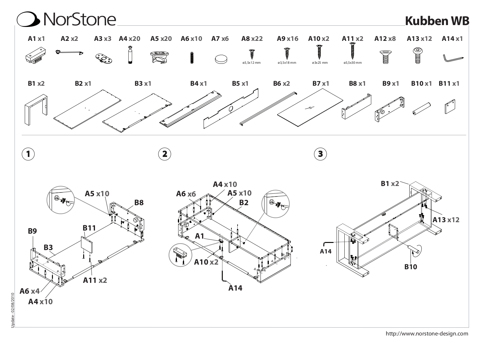 Norstone Kubben WB User guide - ManualMachine.com