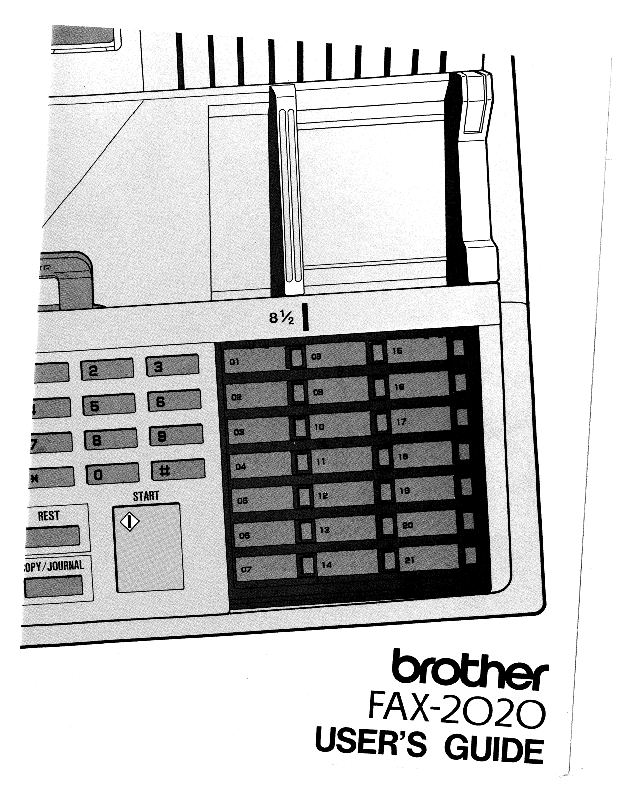 Brother 2020 User Manual