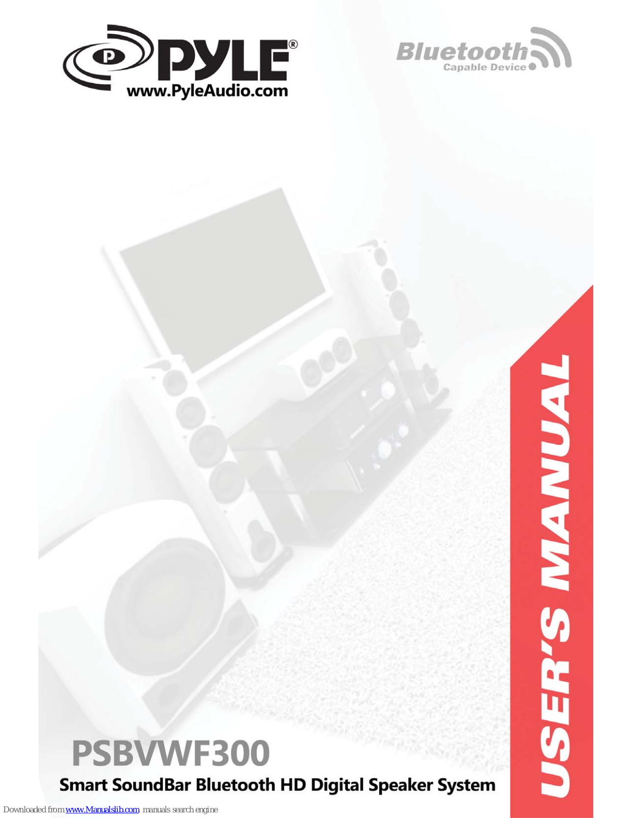 Pyle PSBVWF300 User Manual - ManualMachine.com