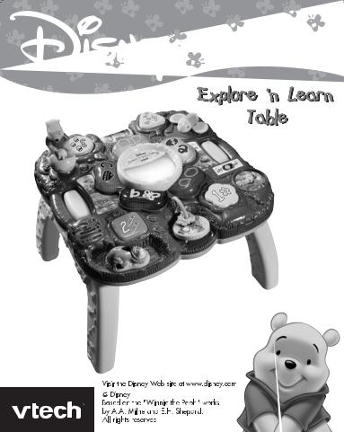 Vtech xplore ‘n Learn Table User Manual