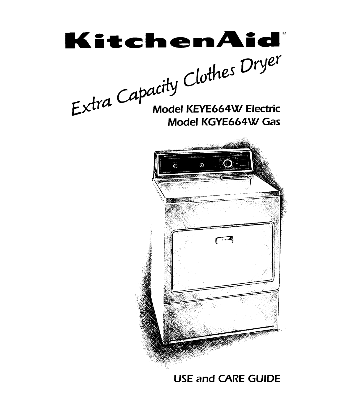 KitchenAid KGYE664W, KEYE664W User Manual