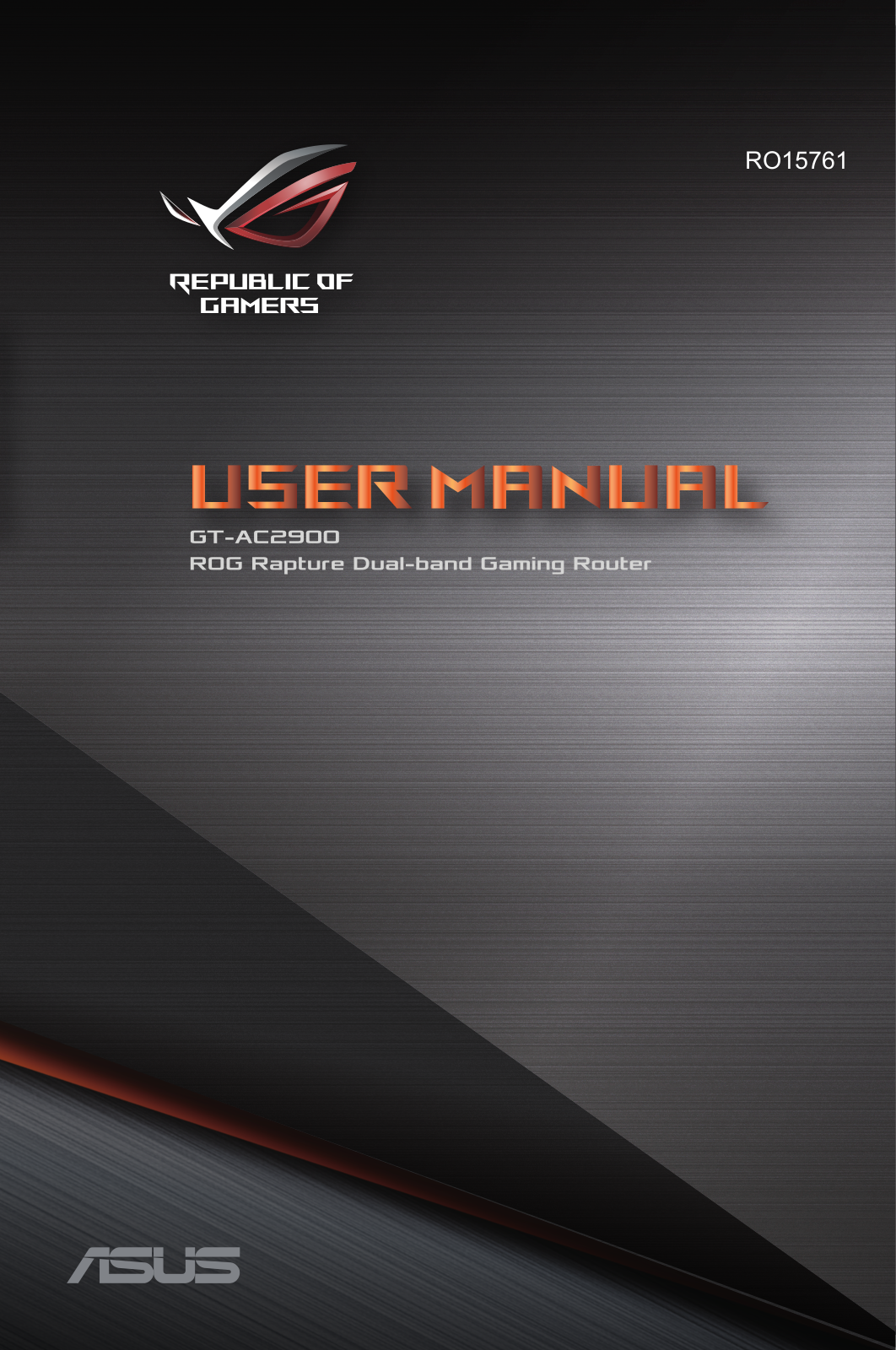 Asus GT-AC2900 User’s Manual