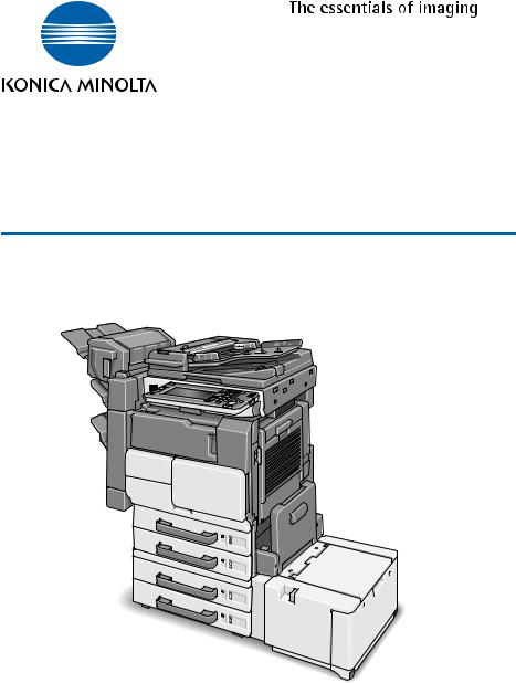 Konica minolta BIZHUB 360, BIZHUB 420, BIZHUB 500 User Manual