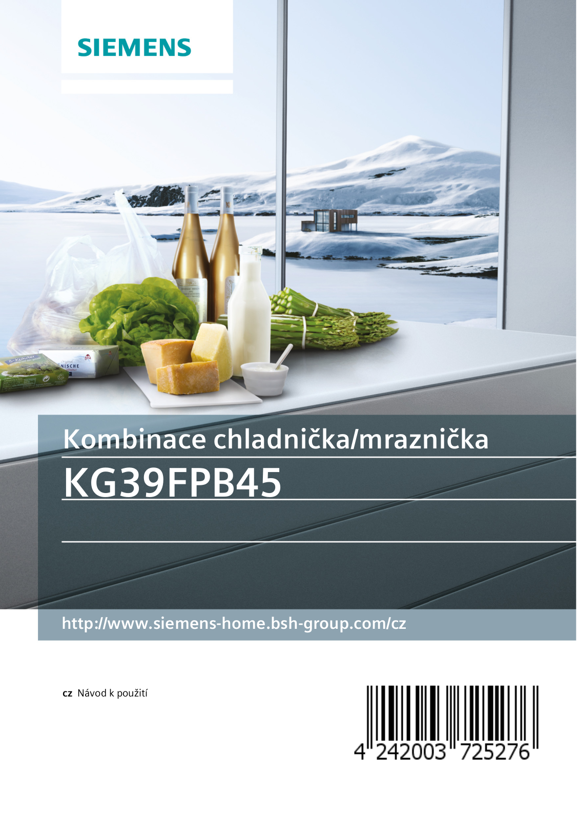 Siemens KG39FPB45 User Manual