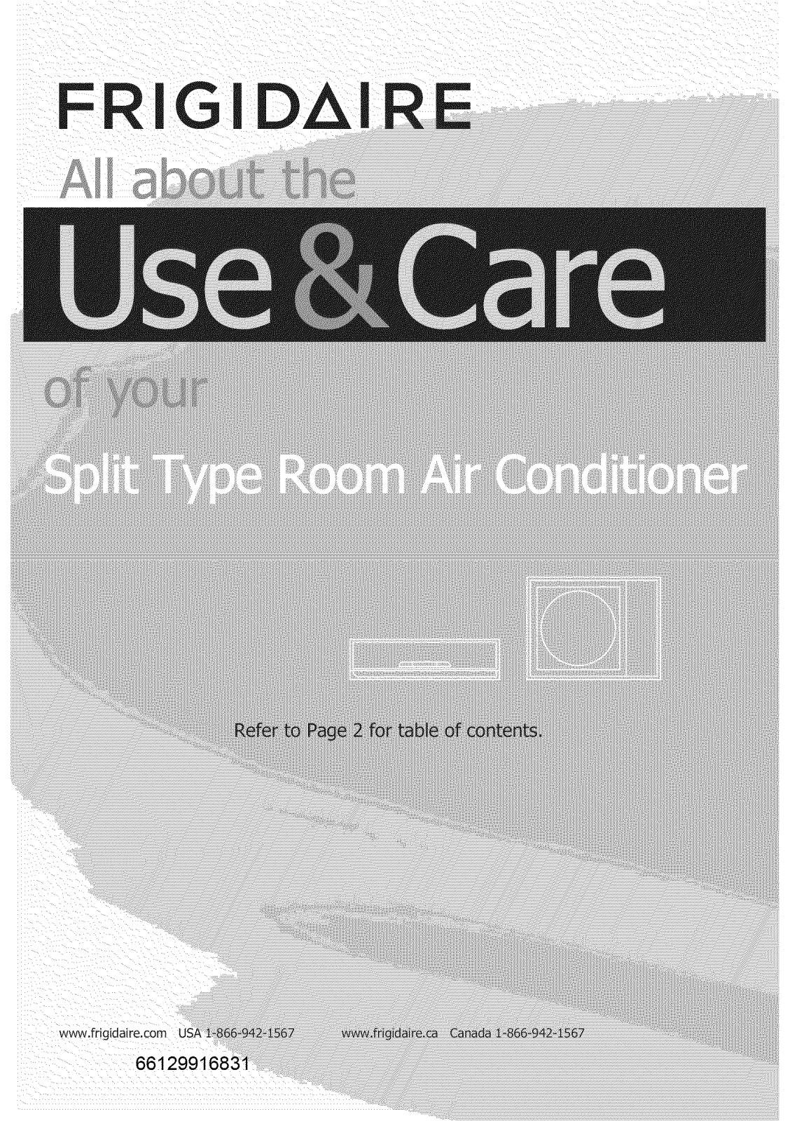 Frigidaire FFHP362ZQ20, FFHP362WQ20, FFHP302WQ20, FFHP242ZQ20, FFHP222WQ20 Owner’s Manual