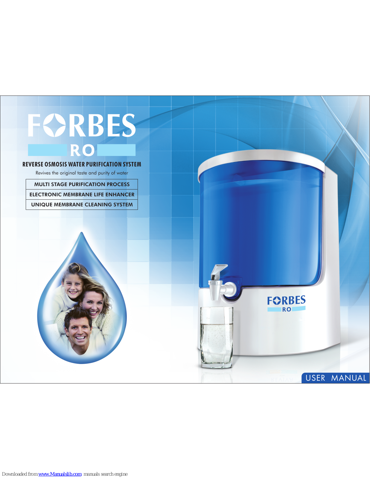 Forbes RO User Manual - ManualMachine.com