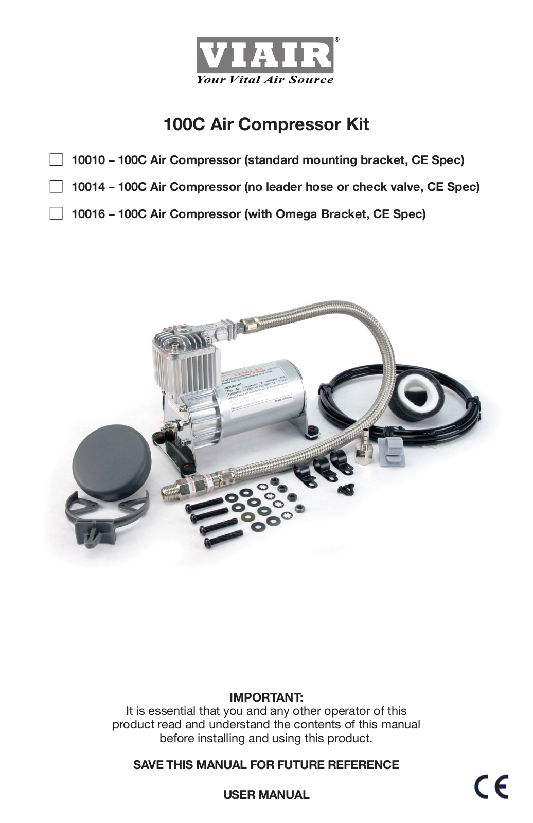 VIAIR 100C User Manual