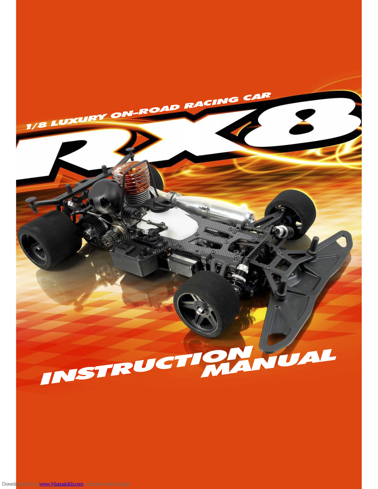 Xray RX8 Instruction Manual