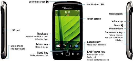 BlackBerry Tourch 9850, Torch 9860, Torch 9850 - v7.0 User Guide