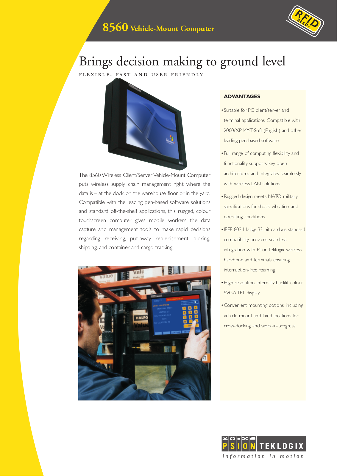 Psion Teklogix 8560 User Manual