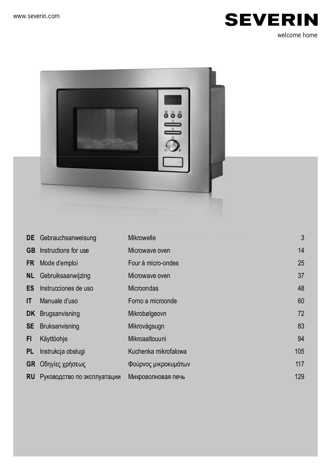 Severin MW 7880 User Manual