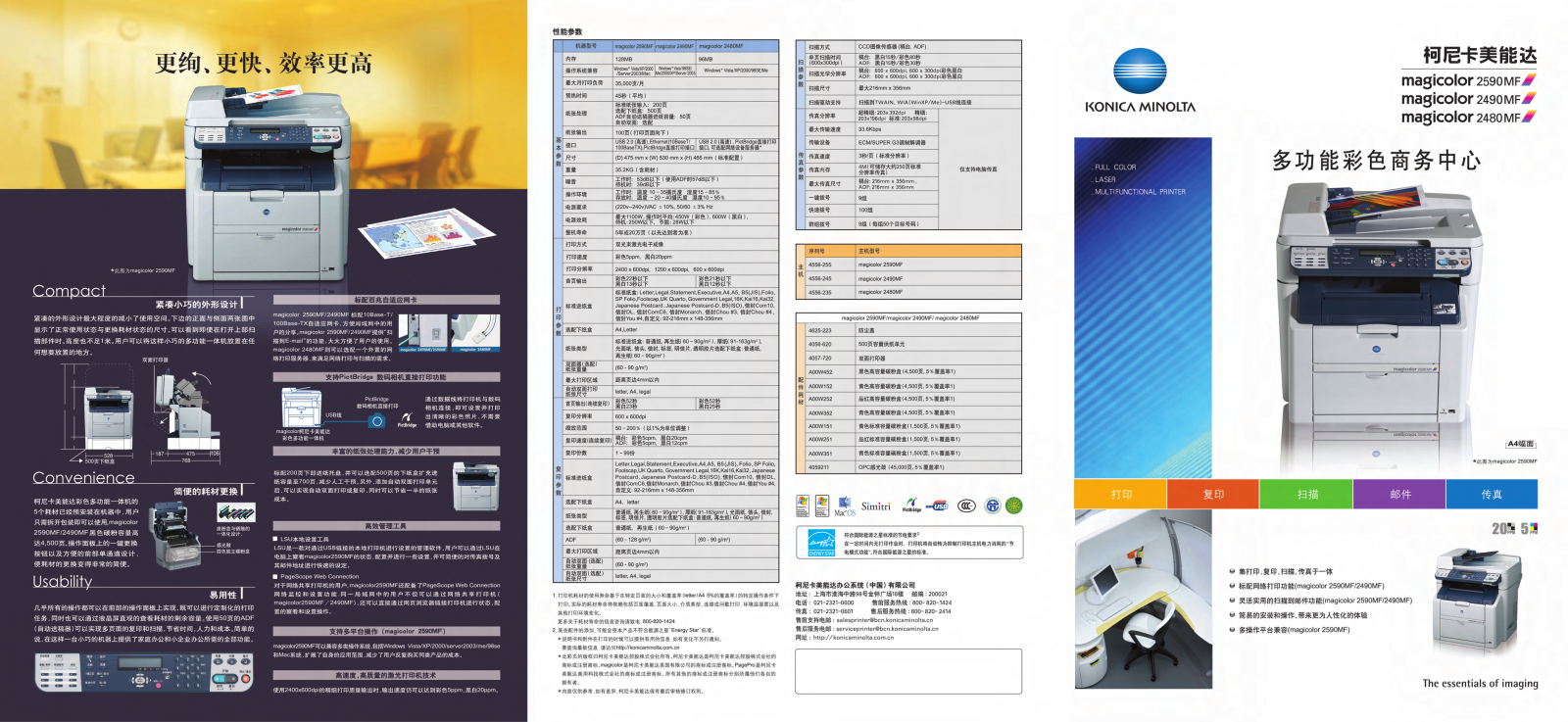 KONICA MINOLTA 2590MF, 2490MF, 2480MF User Manual