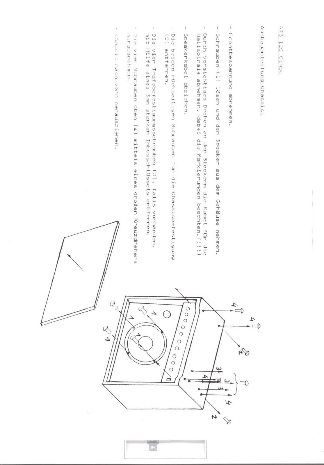 Hughes Kettner ats120 schematic