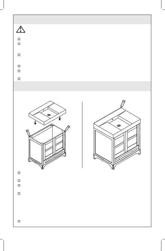 Kohler K29550 Installation Manual