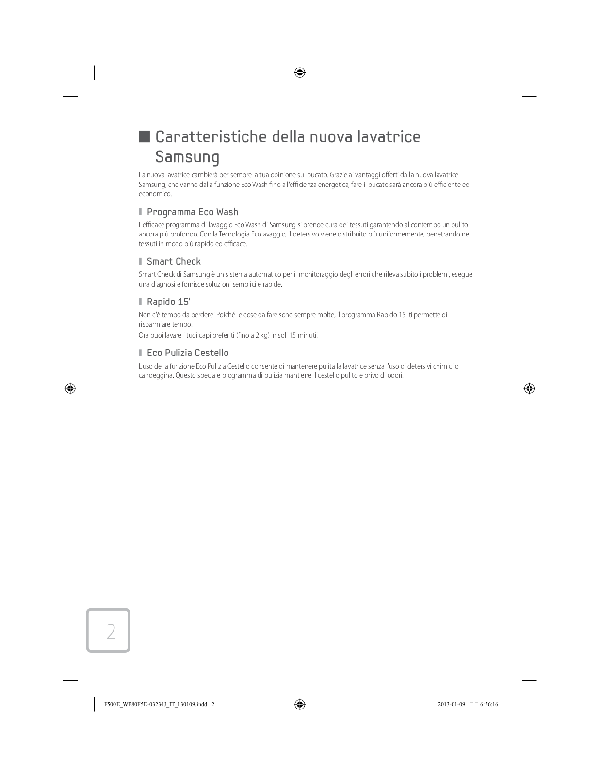 Samsung WF70F5E5U2W User manual