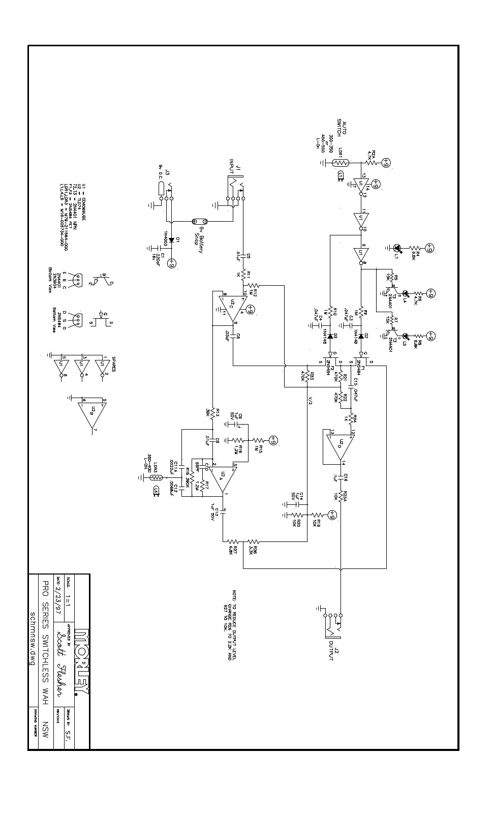 Morley Pedals NSWES User Manual