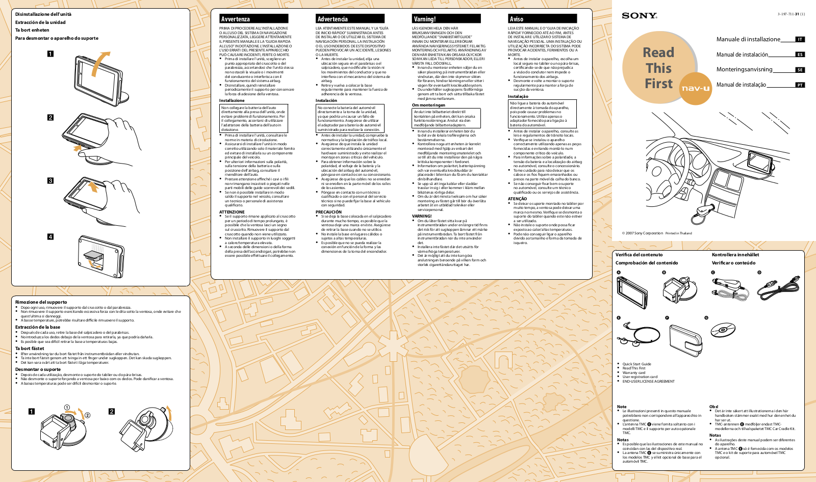 Sony NV-U92T, NV-U82, NV-U82F, NV-U82N, NV-U82S User Manual