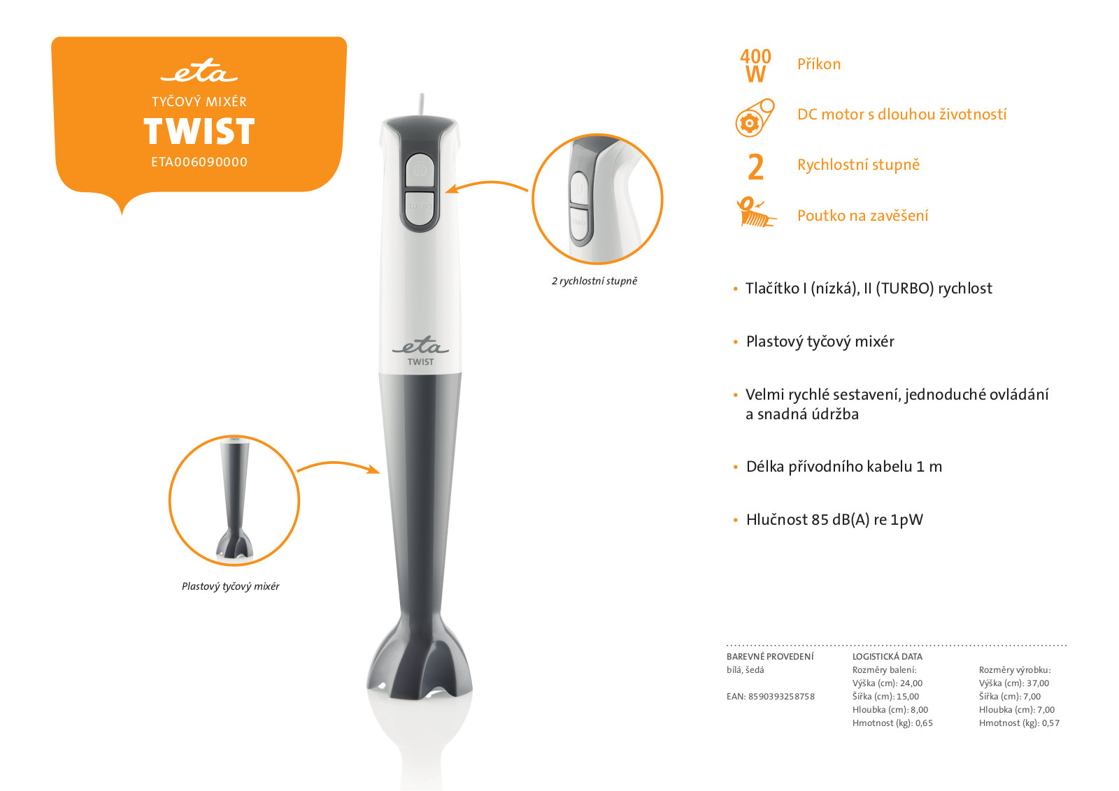 ETA Twist 0060 90000 User Manual