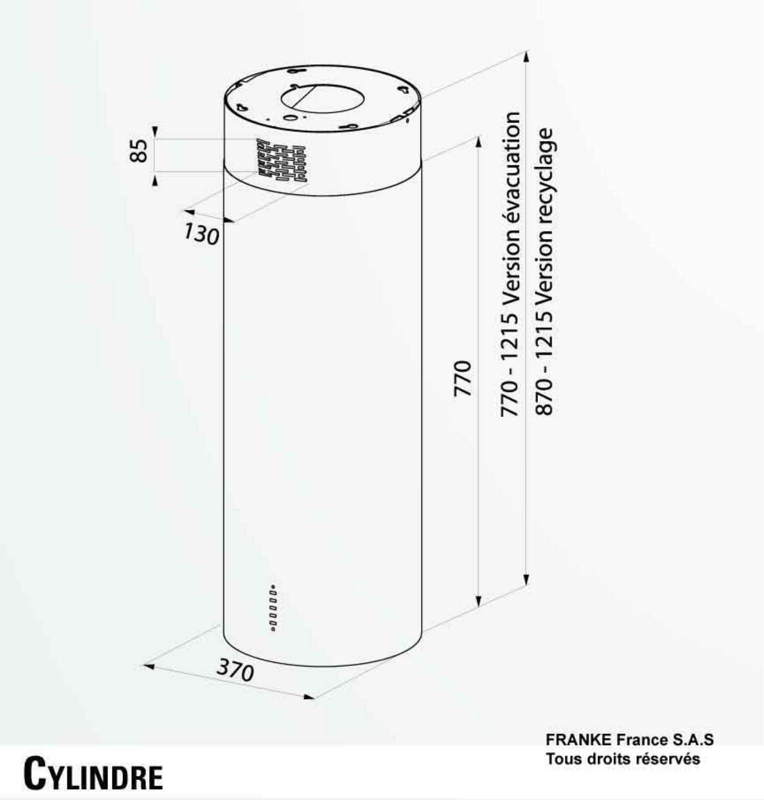 Roblin CYLINDRE User Manual