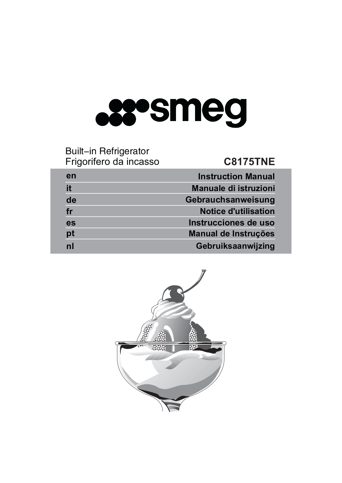 Smeg C8175TNE User manual