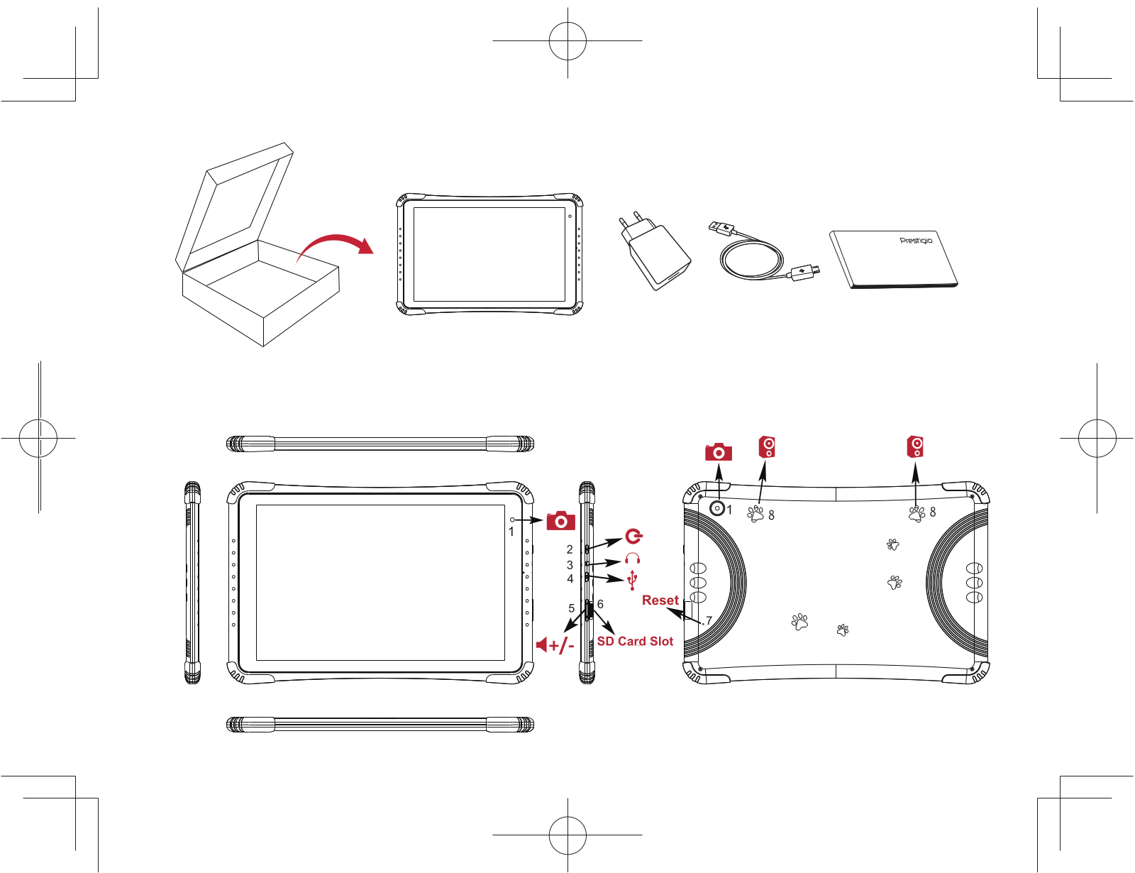 Prestigio PMT3103WI, PMT3103D, PMT3103PU, PMT3103CIS User Manual