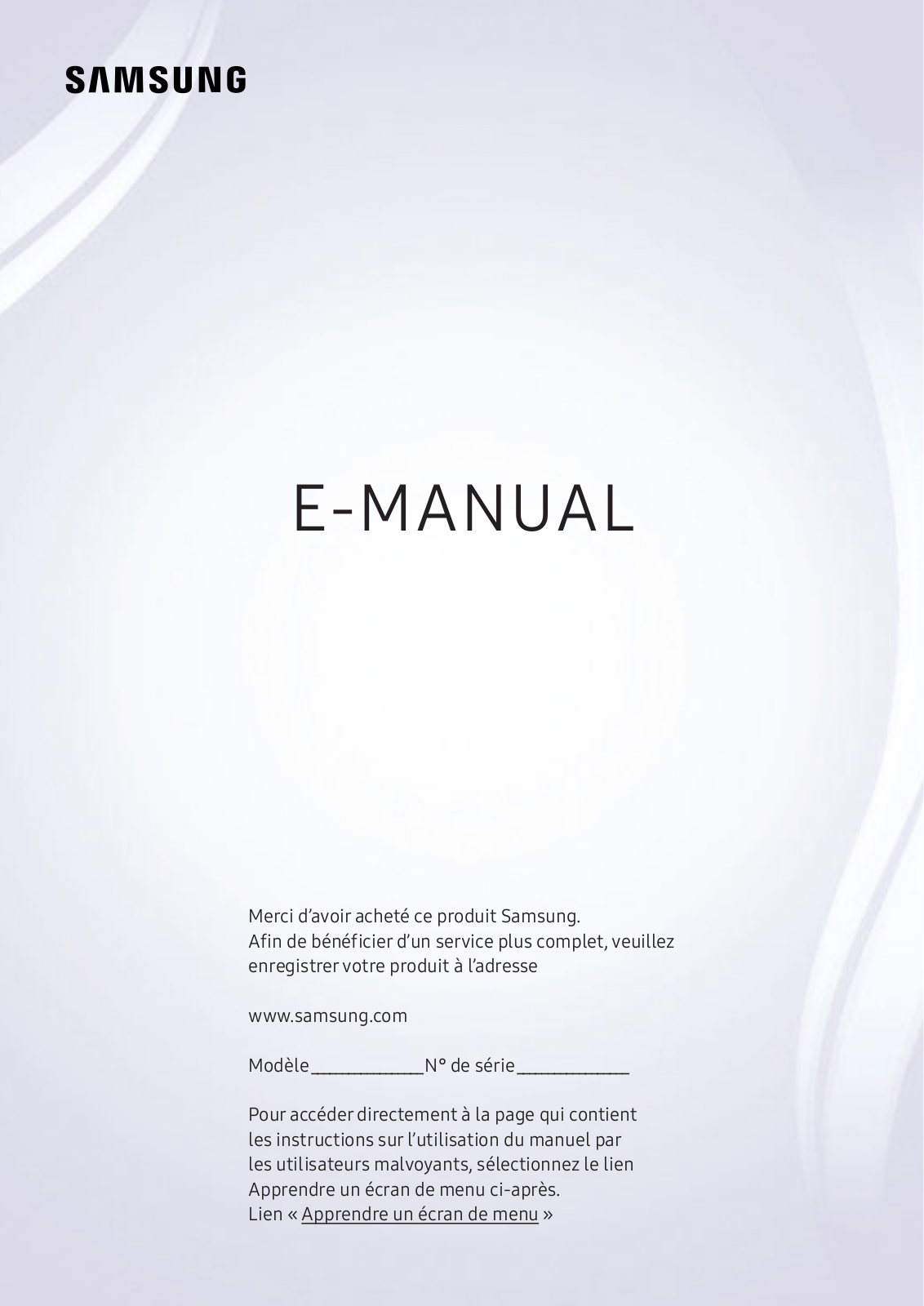 SAMSUNG QE55Q6F User Manual