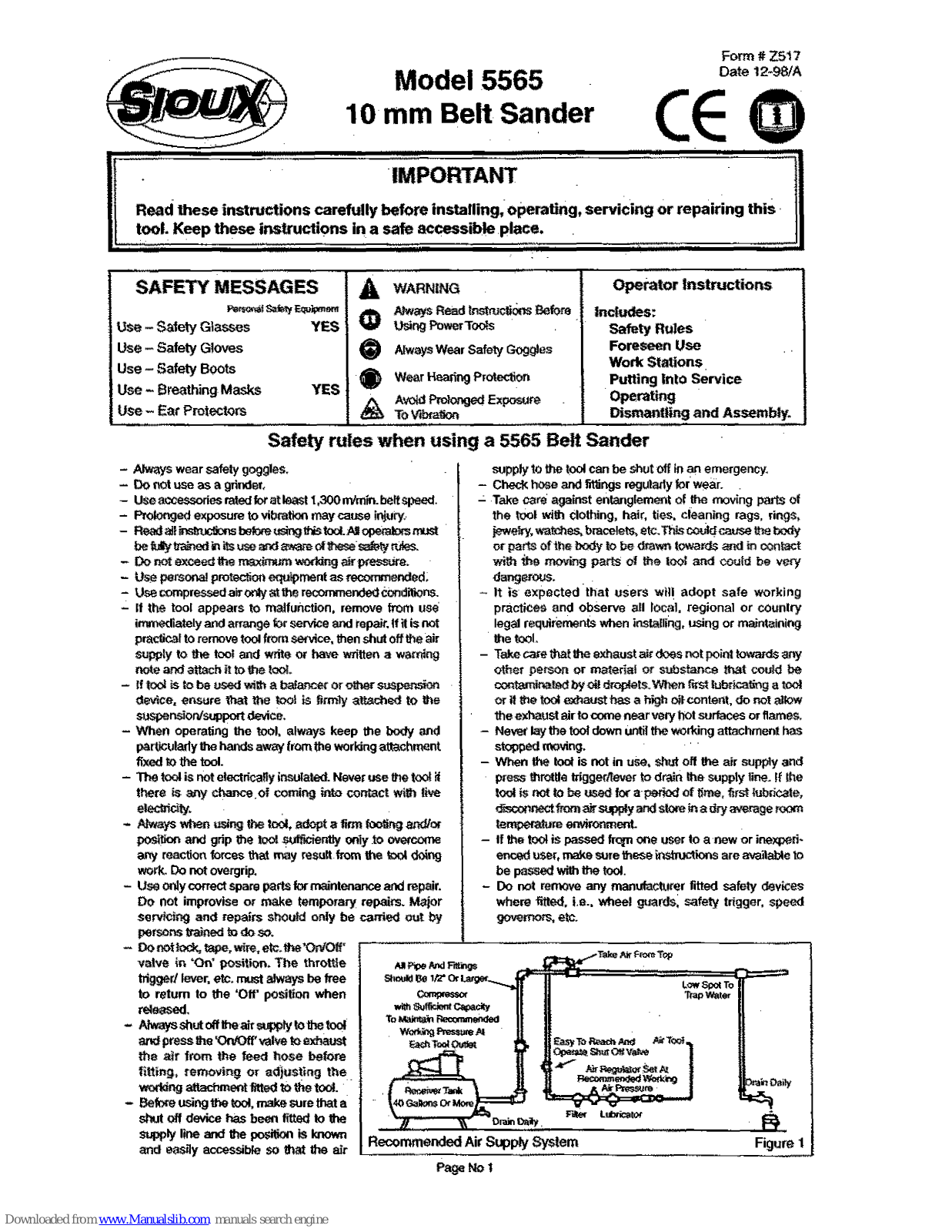 Sioux Tools 5565 User Manual - ManualMachine.com