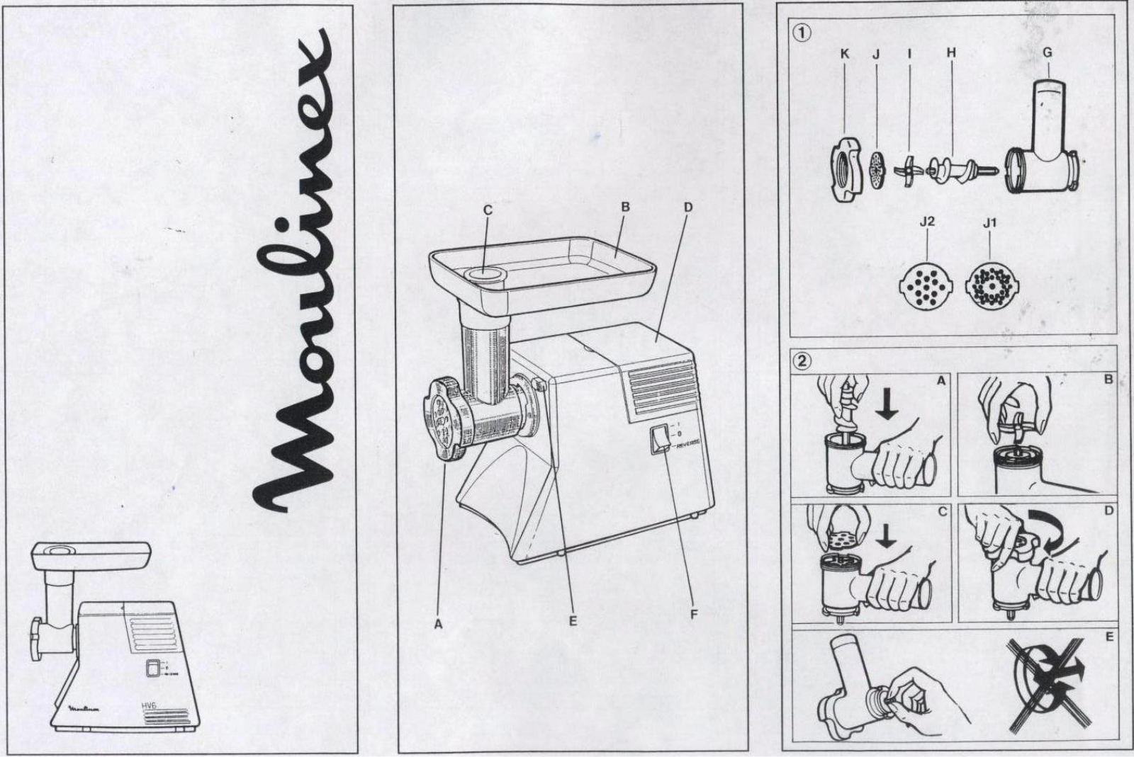 Moulinex ADR741 User Manual