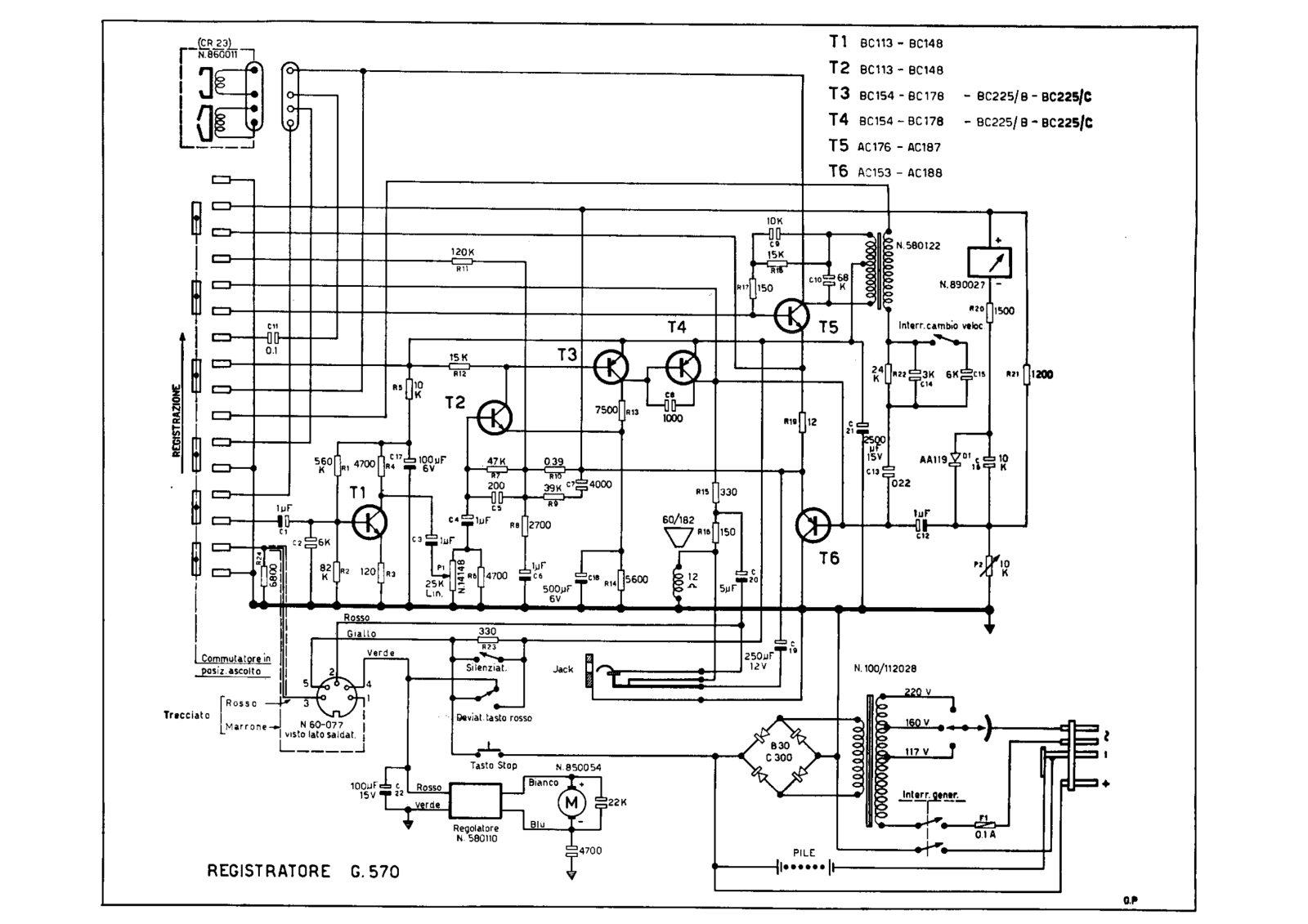 Geloso g570 schematic