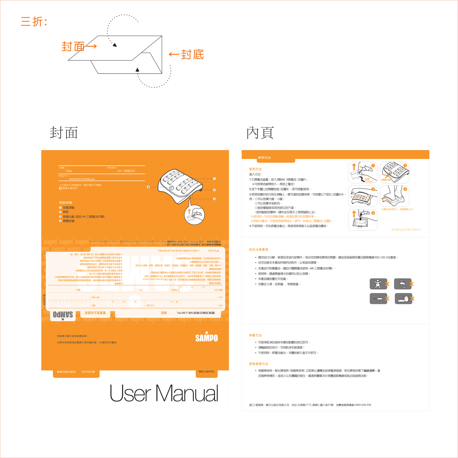 SAMPO ME-L901FL User Manual