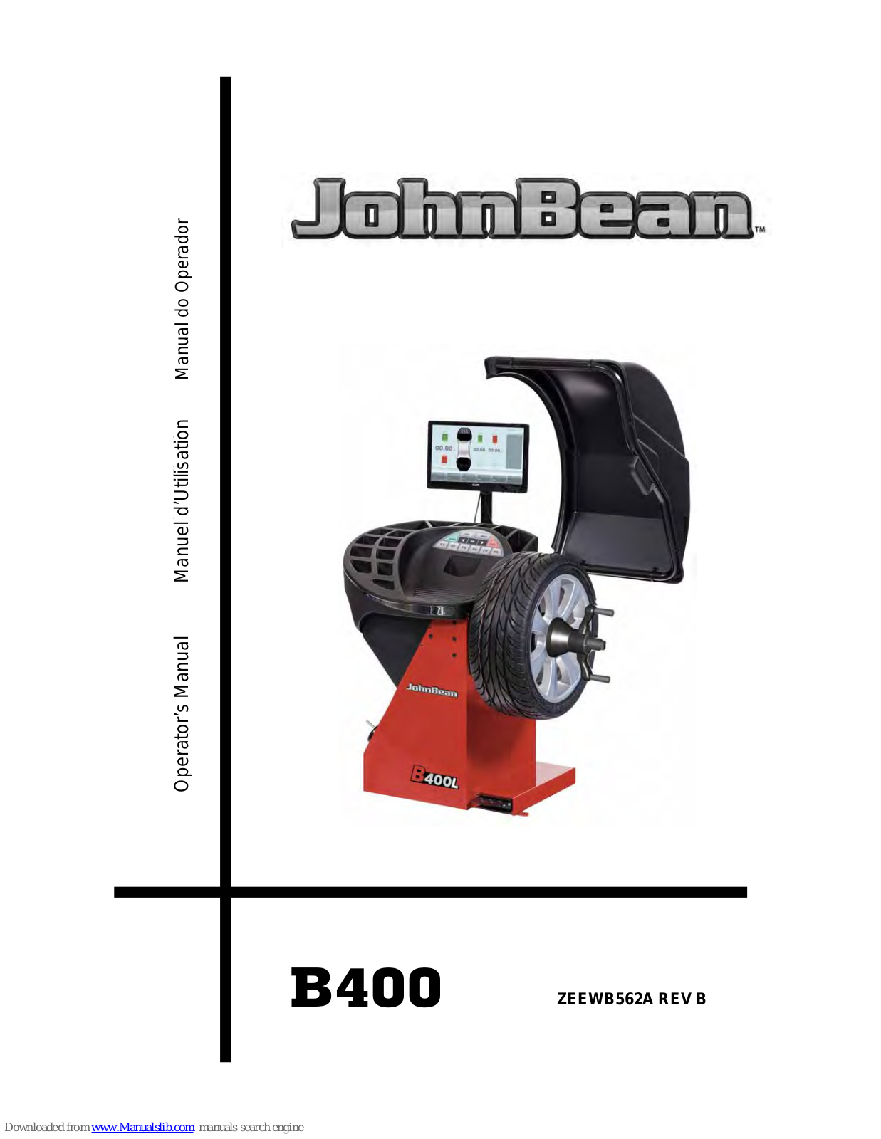 John Bean B400 Operator's Manual