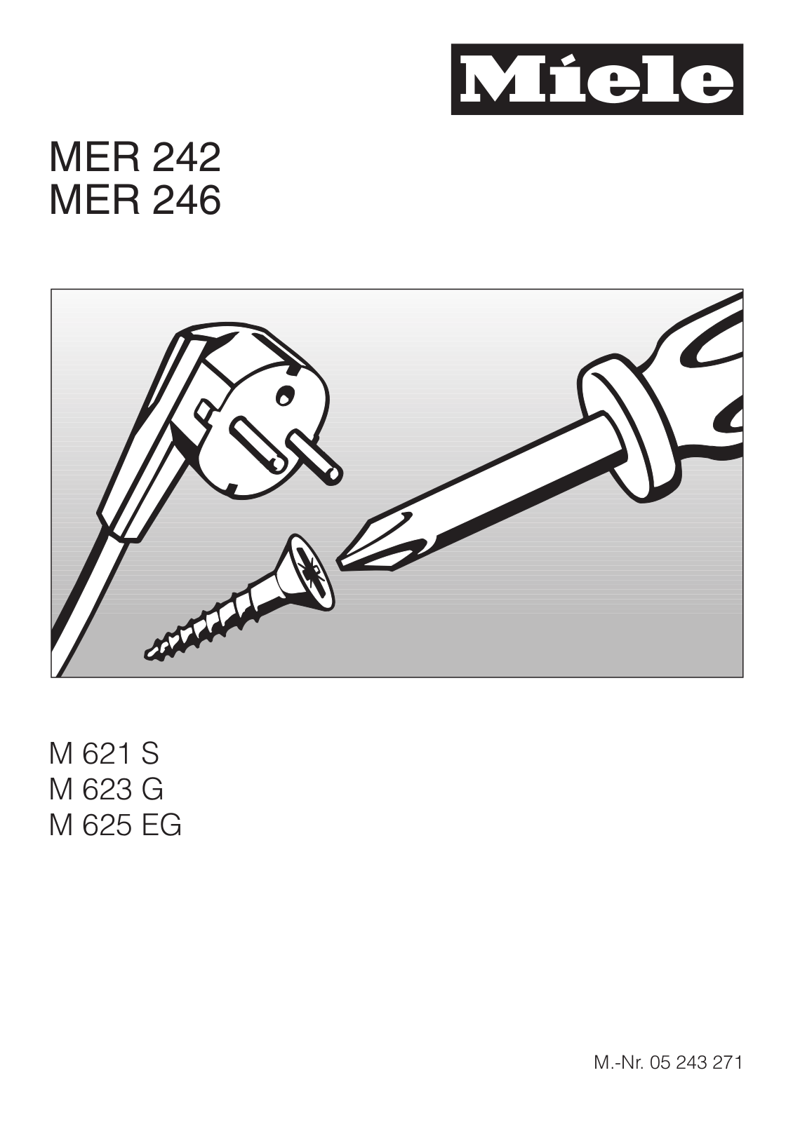 Miele MER 242, MER 246 Installation Instruction