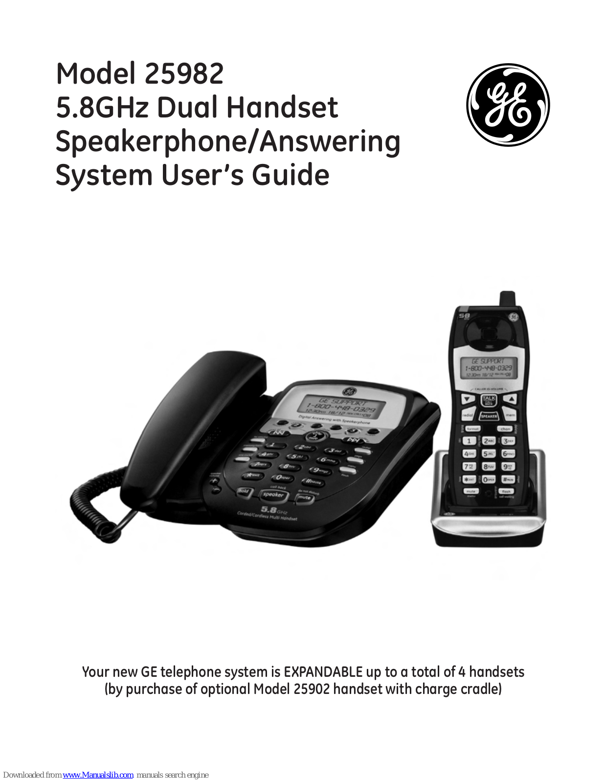 GE 25982EE1 User Manual