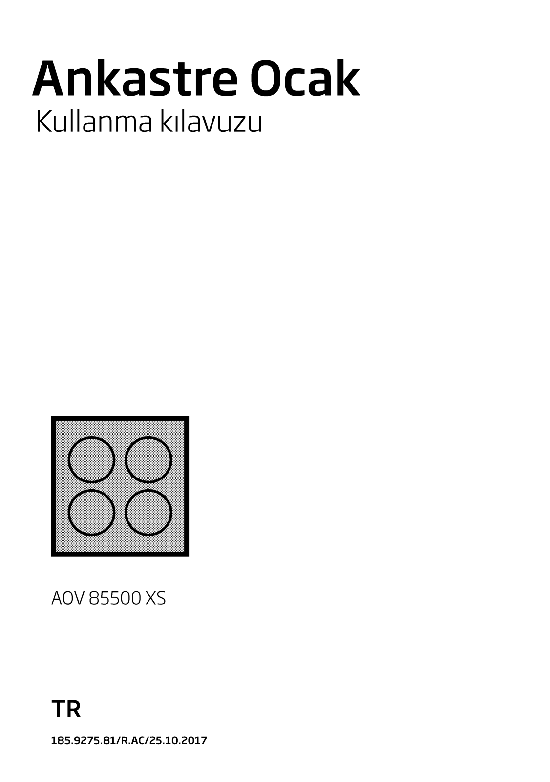 Beko AOV85500XS User manual