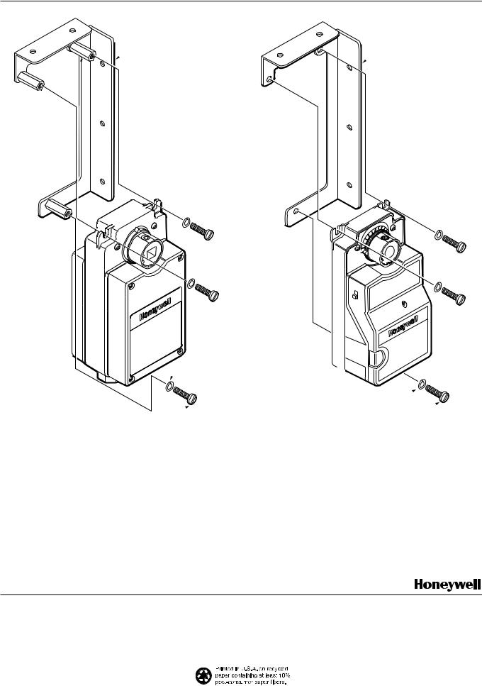 Honeywell 205820A Installation Instructions